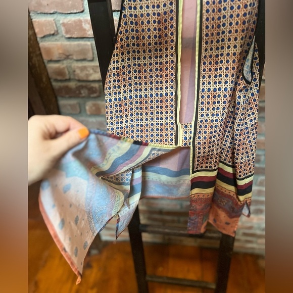 Anthropologie Clover canyon cut out patterned rare slight open back medium - Picture 3 of 6